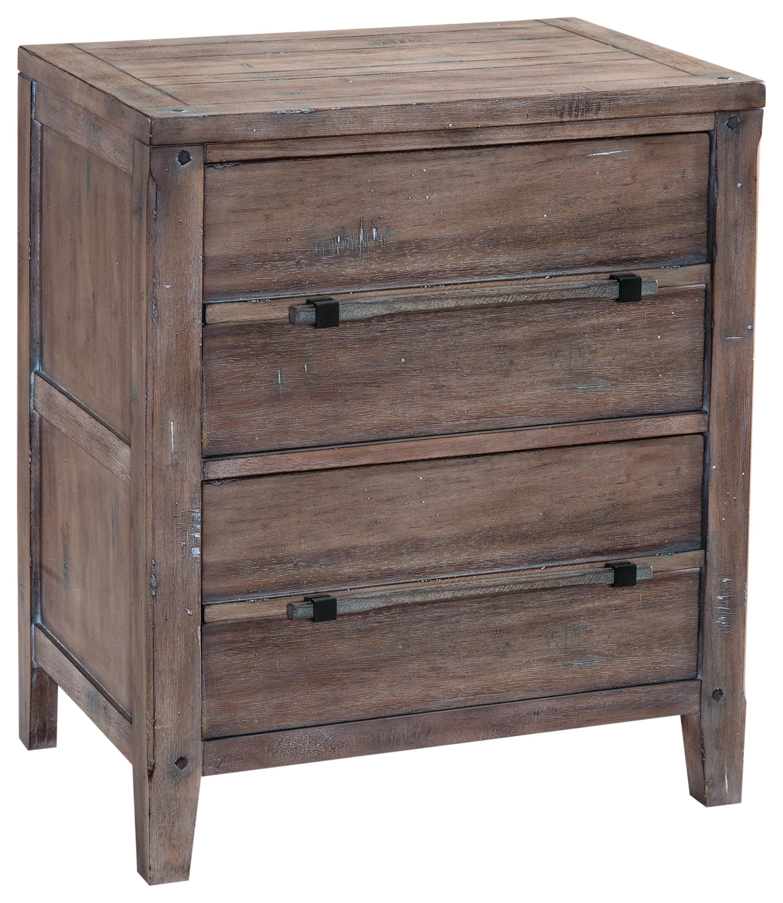 American Woodcrafters Aurora Contemporary 2 drawer nightstand Value